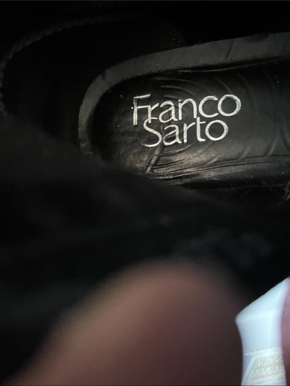Franco Sarto woman’s Chukka Boots in Burgundy - Picture 4 of 5